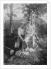 Boys Standing on Rocks by Anonymous