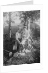 Boys Standing on Rocks by Anonymous