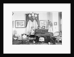 Turn of The Century Living Room by Anonymous