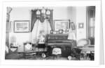 Turn of The Century Living Room by Anonymous