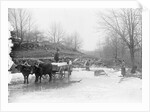 Men Cutting Ice by Anonymous