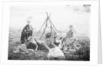 Children Playing Being Indians by Anonymous