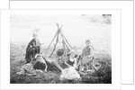 Children Playing Being Indians by Anonymous