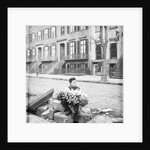 Boy Selling Flowers by Anonymous