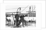 Officers on the USS St. Mary's by Anonymous