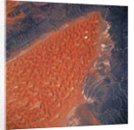 Algerian Desert From Space by Anonymous