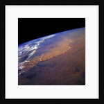 Dust Storm in the Sahara Desert by Anonymous