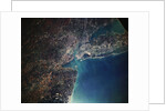 Orbital View of New York City and Long Island by Corbis