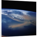 Dust Storm Over the Red Sea by Anonymous