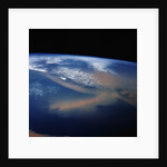 Dust Storm Over the Red Sea by Anonymous