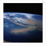 Dust Storm Over the Red Sea by Anonymous