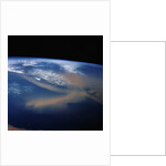 Dust Storm Over the Red Sea by Anonymous