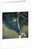 River and Cotton Fields Seen From Space by Anonymous