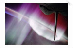 Aurora Australis and Endeavor Shuttle Tail by Anonymous