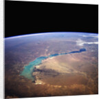 Lake Balkhash Seen from Space by Anonymous