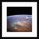 Lake Balkhash Seen from Space by Anonymous