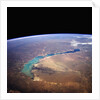 Lake Balkhash Seen from Space by Anonymous