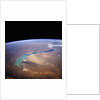 Lake Balkhash Seen from Space by Anonymous