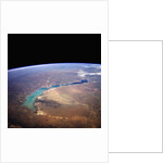 Lake Balkhash Seen from Space by Anonymous