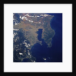 Tokyo Bay From Space by Anonymous