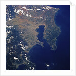 Tokyo Bay From Space by Anonymous