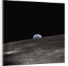 Earth Rising Above the Moon by Anonymous