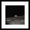 Earth Rising Above the Moon by Anonymous