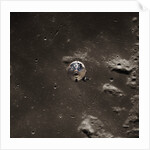 Command Module Above the Moon by Corbis