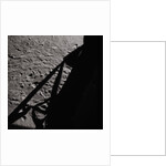 Footprints and Spacecraft Shadow on the Moon by Anonymous