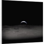 Earth Setting Behind the Moon by Anonymous