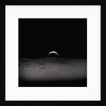 Earth Setting Behind the Moon by Anonymous