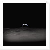 Earth Setting Behind the Moon by Anonymous