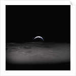 Earth Setting Behind the Moon by Anonymous