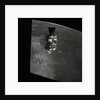 Apollo 15 Command Module Orbiting the Moon by Anonymous