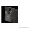 Apollo 15 Command Module Orbiting the Moon by Anonymous