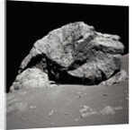 Large Rock on the Moon by Anonymous