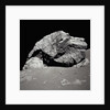 Large Rock on the Moon by Anonymous