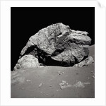 Large Rock on the Moon by Anonymous