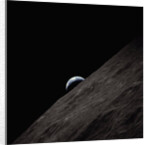 Earth Rising Above the Moon by Anonymous