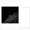 Earth Rising Above the Moon by Anonymous