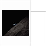 Earth Rising Above the Moon by Anonymous