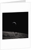 Earth Rising Above the Moon by Anonymous