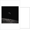 Earth Rising Above the Moon by Anonymous