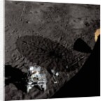 Cart and Antenna Shadow on the Moon by Anonymous
