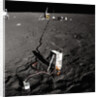 Scientific Equipment on the Surface of the Moon by Anonymous