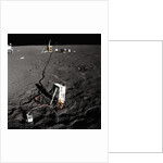 Scientific Equipment on the Surface of the Moon by Anonymous