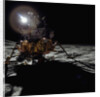 Sun Behind a Lunar Lander by Anonymous