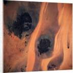 Jabal Arkenu and Jabal Uweinat Seen From Space by Anonymous