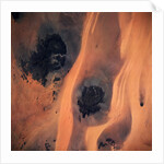 Jabal Arkenu and Jabal Uweinat Seen From Space by Anonymous
