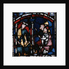 Three Robed Figures Kneeling Before a King by Anonymous